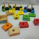 Garanimals Shanghai Hong Xin Wooden Arts & Craft Co Vehicle Blocks Playset