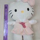 2013 Sanrio Fiesta Plush Hello Kitty White Cat 15" Pink Sailor Girl Dress w/ Hat