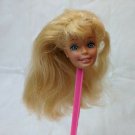 Mattel Barbie Doll HEAD ONLY 1976 Mold Philippines 1980's Thick Blonde Hair