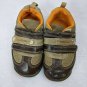 Carter's Toddler Boy Shoe Size 7 Brown/Orange Sneakers 6.5" Long 2.75" Wide