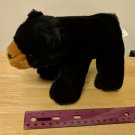 BEARINGTON BEAR COLLECTION BLACK GRIZZLY PLUSH STUFFED TOY STANDING