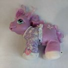 My Little Pony G3 Baby Alive Purple Butterfly Plush Stuffed Animal *Damaged*