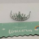 11.5" Fashion Doll Tiara Crown Accessory, Teardrop Design, Painted Plastic