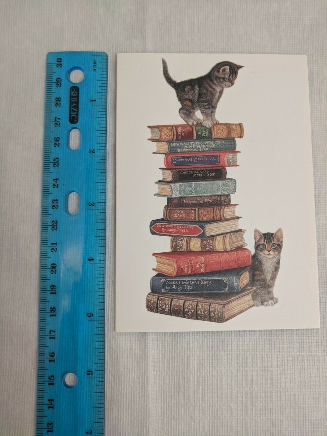 Crown Point Graphics Otter Gingerbread House Designs Kittens & Book Stack