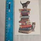 Crown Point Graphics Otter Gingerbread House Designs Kittens & Book Stack