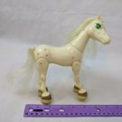 Funrise Toy Corp Sassy Stables Horse Pony Cream Color, Rooted Eyelash 7.5" Tall