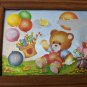 Foil Teddy Bear Wall Hanging Pictures Set of 2 by Foil Expressions Merrill WI