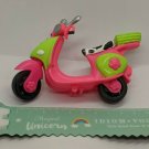 Mattel Polly Pocket Snacktime Scooter Fashion Polly 2002 Scooter Vehicle Only
