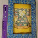 Punch Studio Stationary Box Set w/ Cards, Notepad, Envelopes, Silk Kimono Design