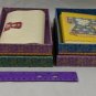 Punch Studio Stationary Box Set w/ Cards, Notepad, Envelopes, Silk Kimono Design
