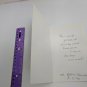 Fantusy Please Get Well Vintage 1970's Card *USED* Clock & Flowers
