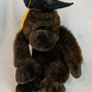MTY International Graduate GORILLA Monkey Plush Hat, Tassle & Diploma 10" Tall