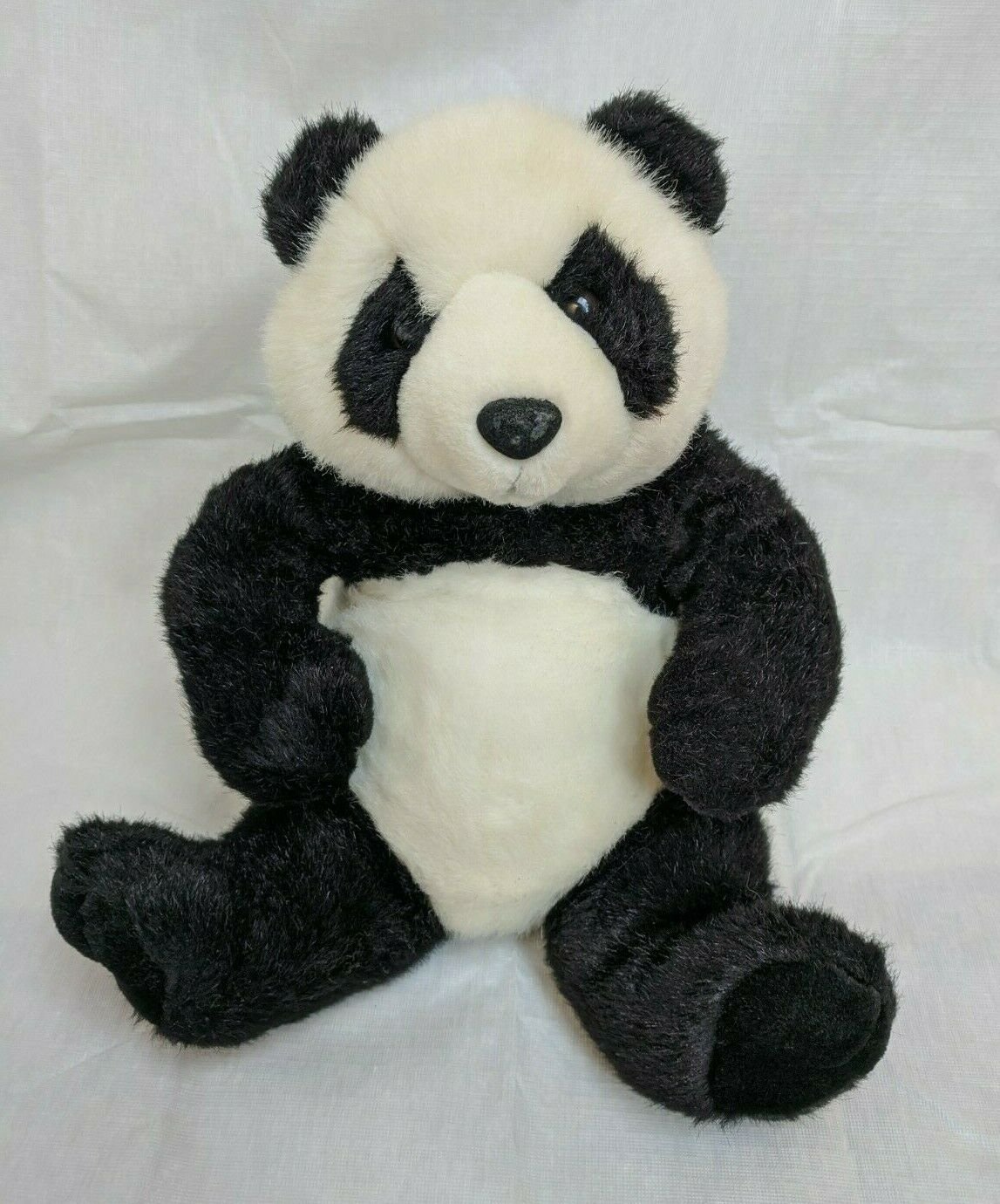 Build A Bear Panda Bear Black & White Stuffed Animal Plush Toy 12&acirc;�� Tall