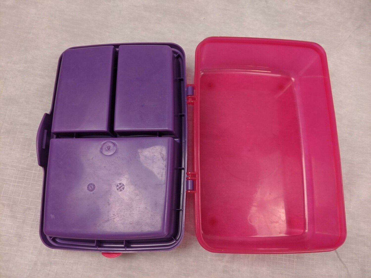 Sistema Plastic Storage Box Multi-compartment 1.5 L Pink & Purple PRE-OWNED