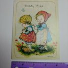 Anneliese Greeting Card Girls Braiding Hair Birthday Wishes