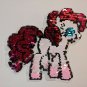 Pink Pony Reversible Sequin Iron-on Transfer 8"T x 9"W