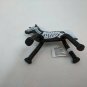 Bendy White Skeleton Unicorn Pony Halloween Toy 4" Tall Oriental Trading Co.