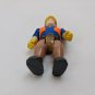 Little Tikes Construction Worker 3" Poseable Figure Toy Made in Malaysia