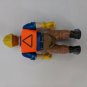 Little Tikes Construction Worker 3" Poseable Figure Toy Made in Malaysia