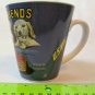 Sakura Oneida Vintage Labels Four Friends Puppy Dogs Tomatoes Coffee Cup