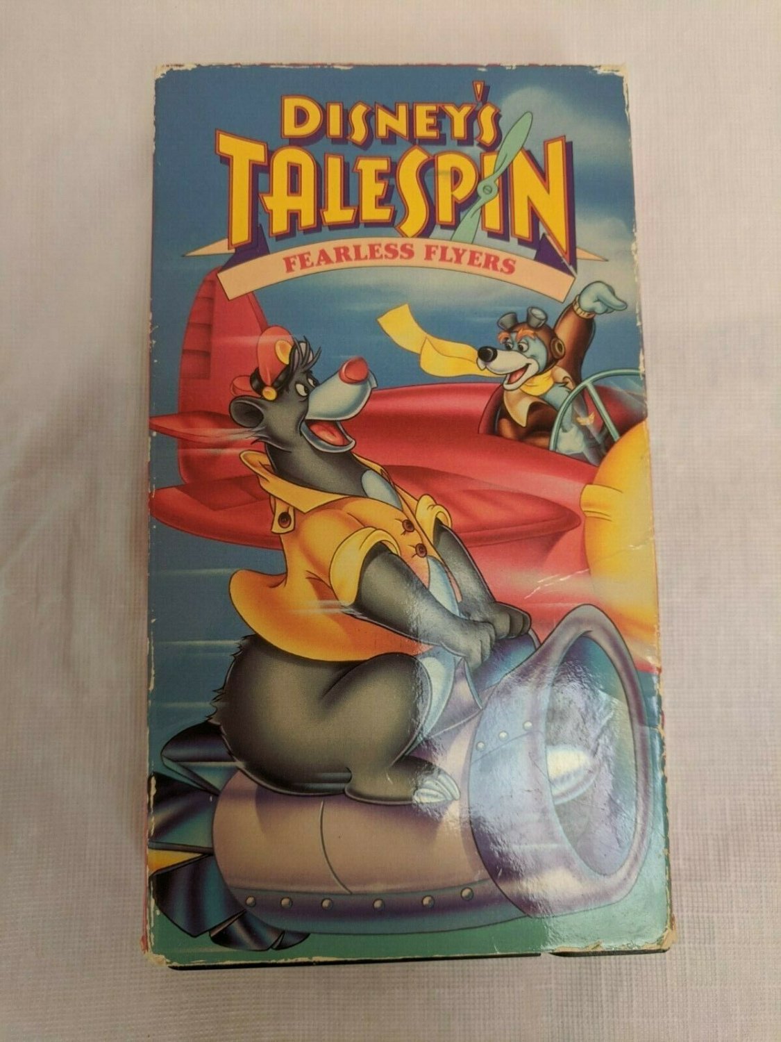 Disney's TaleSpin Vol 4 Fearless Flyers VHS Tape 43 min