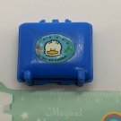 SANRIO Vintage Ahiru No Pekkle Duck Decal on Blue Mini Toy Doll Suitcase