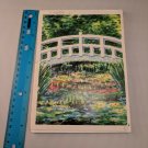 Mead Mailbox Collection Impressionism VTG 1994 Stationary Pad of Paper