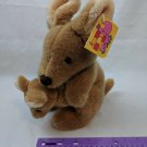 San Diego Zoo Wild Animal Park KANGAROO & Baby Joey Plush Stuffed Animal Toy 11"