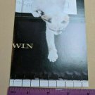 Drawing Board Greeting Card Kitten Cat on Piano Photo by Joe Hyles Unused