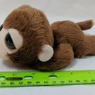 Aurora Brown Monkey Plush 6" Stuffed Animal Big Dreamy Eyes