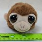 Aurora Brown Monkey Plush 6" Stuffed Animal Big Dreamy Eyes