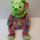 Ty Beanie Babies Birthday Bear w/ Ruffle August