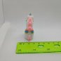Pegasus Unicorn Pony Rubbery Plastic 2" Mini Figurine, Pendant Charm White/Pink
