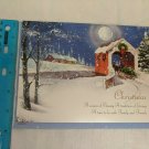 True Meaning of Christmas Holiday Card Bringing Home the Tree Covered Bridge
