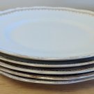 Homer Laughlin The Angelus w/ Gold Lot of 5 7" Plates - chips etc Edwardian Era