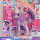 My Little Pony TWILIGHT SPARKLE Explore Equestria Pearly Glitter Body MOC w Comb