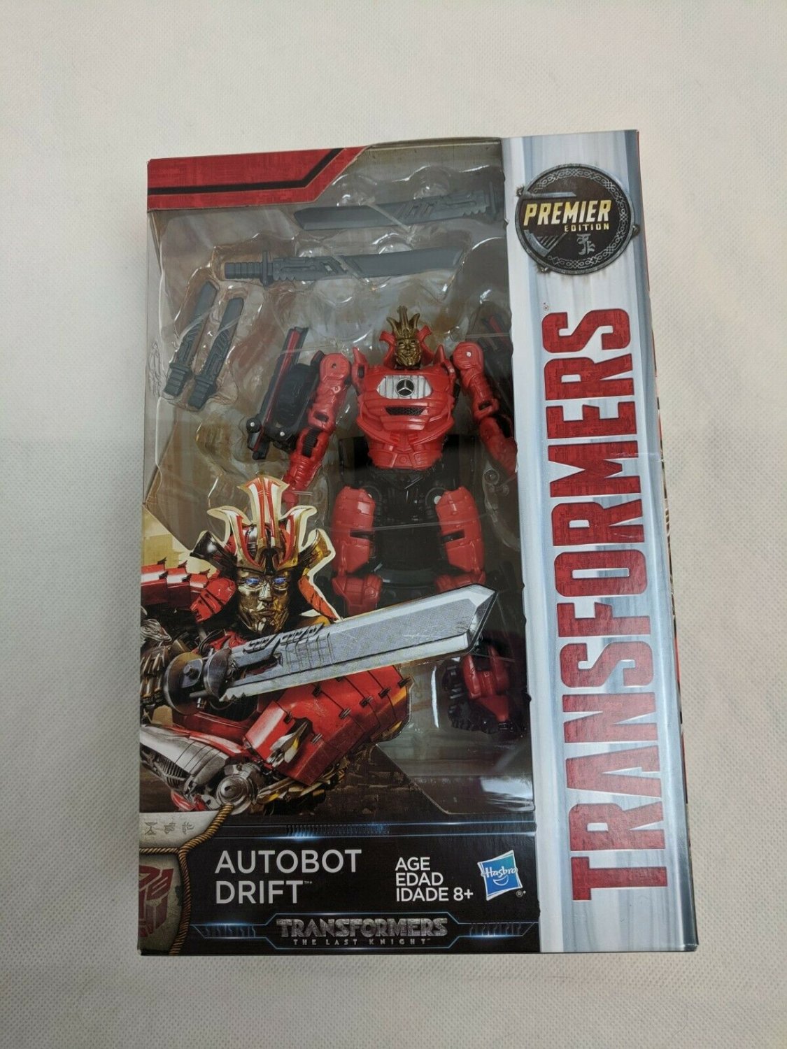 * Transformers The Last Knight Premier Edition Deluxe Class AUTOBOT DRIFT Hasbro
