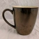 Pier 1 Imports RION Copper-Brown Metallic Coffee Mug Tea Cup Stoneware CHIP
