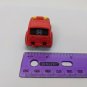 NKOK JR Fire Chief Red Pull-back Car Works 2" Long *played with*