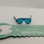 Barbie Doll Accessory Clear Blue Sunglasses Glasses NO DOLL