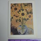 American Heart Association Blank Note Card Sunflowers Katharine Monstream