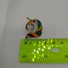 Unicorn Pony Metal Enamel Push-Pin White w/ Rainbow Mane