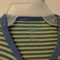 Carter's Mommy's Monster Long Sleeve Bodysuit Creeper Size 9M Boy Green Stripes