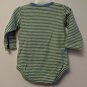Carter's Mommy's Monster Long Sleeve Bodysuit Creeper Size 9M Boy Green Stripes