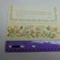 Sunshine Line Vintage Scripture Note Card John 15:7 Floral