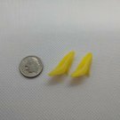 Barbie Fashion Doll Pair of Yellow Pumps/Heels/Shoes fit Curved Foot *Damage*
