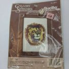 Bucilla Gallery of Stitches 32411 Lion Stitchery Kit VTG Crewel 5"x7"