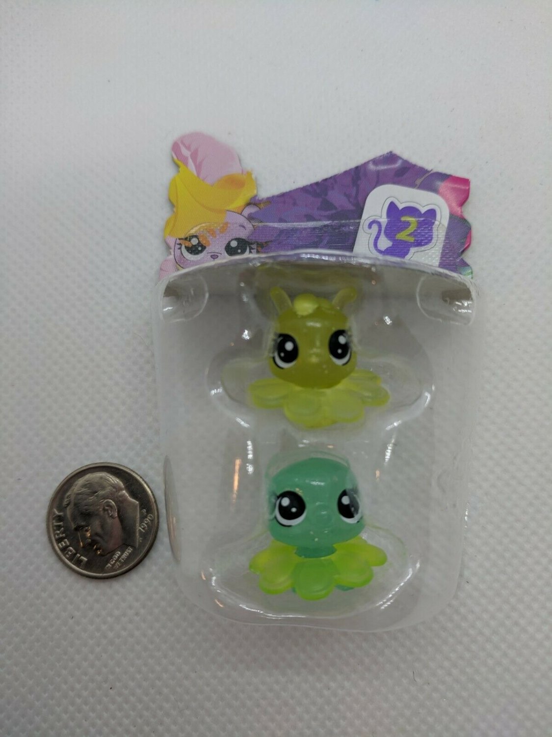 Littlest Pet Shop LPS Best Buds 4-31 Bug & 4-32 Turtle