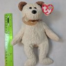 Ty Beanie Baby Huggy Soft Tan Bear Plush