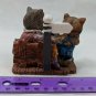 K's Collection Cats at Bus Stop Resin Figurine